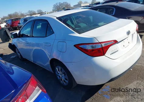 2015 Toyota Corolla L from USA, damaged, VIN 2T1BURHE3FC433313